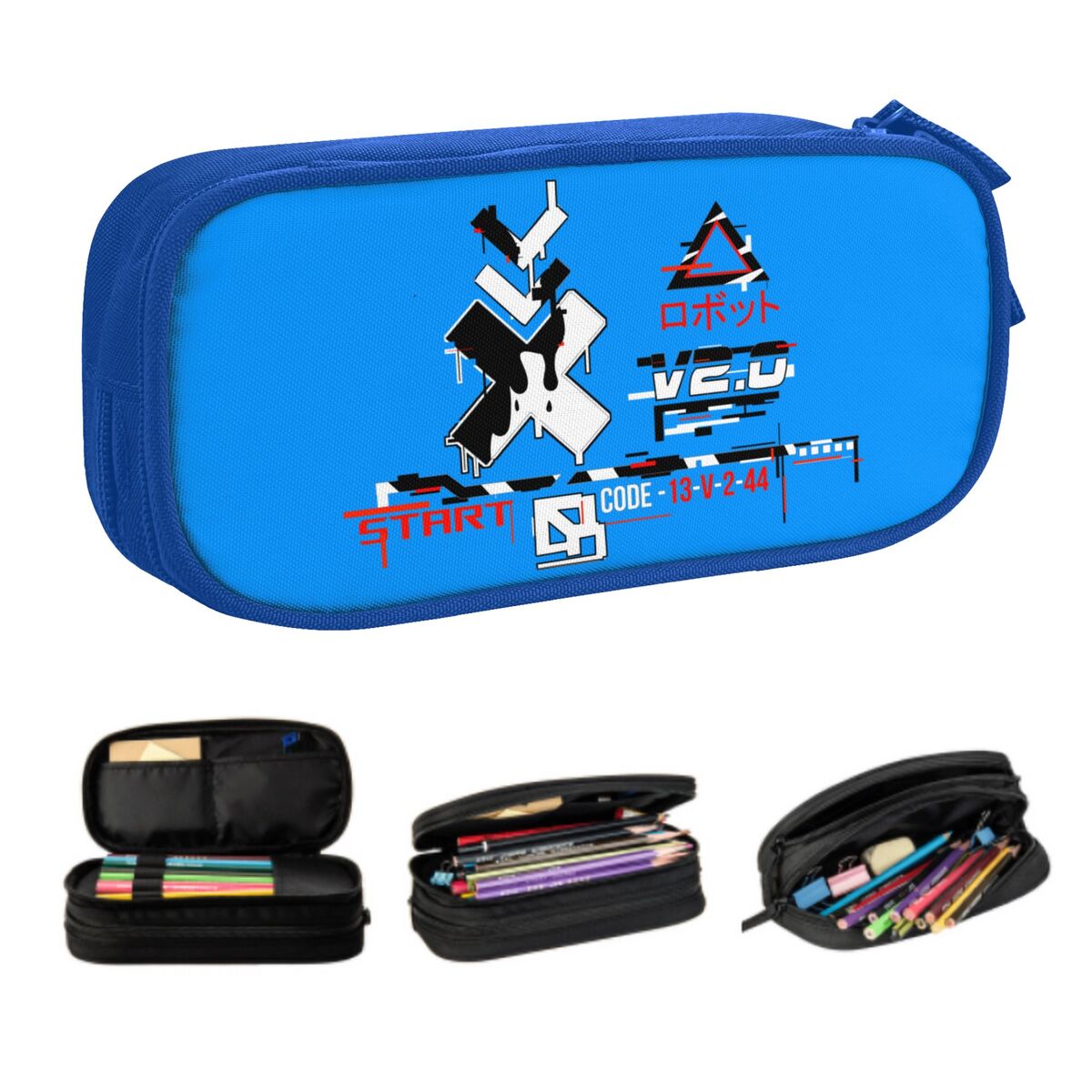 Office Tech Bag - Estojos de lápis techwear personalizados para