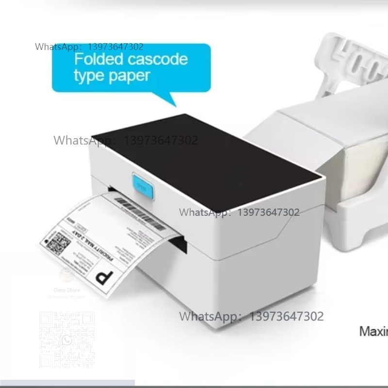 Label Printer Thermal - Impressora térmica de etiquetas adesivas USB