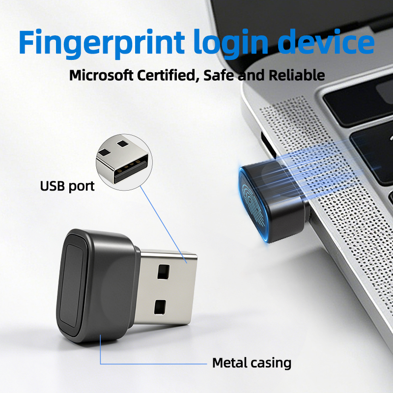 Pc Security Lock - Leitor Biométrico de Impressão Digital USB