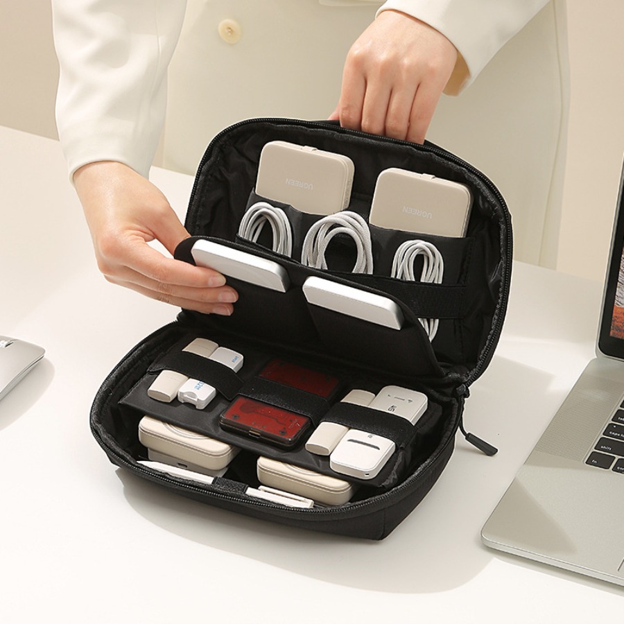 Office Tech Bag - Organizador de Cabos Portátil para Viagem,