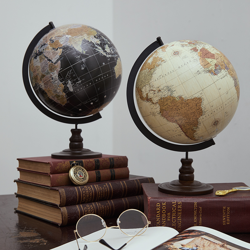Office Technologies - Globo do mundo-globo do vintage, ornamento