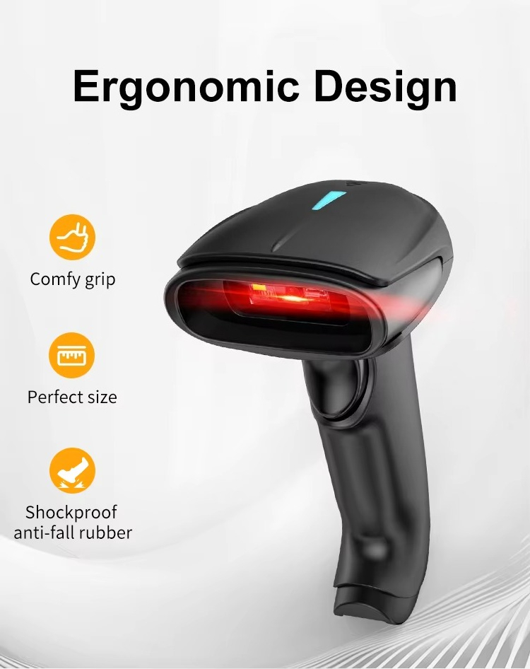 Leitor de Código de Barras Sem - Barcode Scanner 2D avaliação e preço