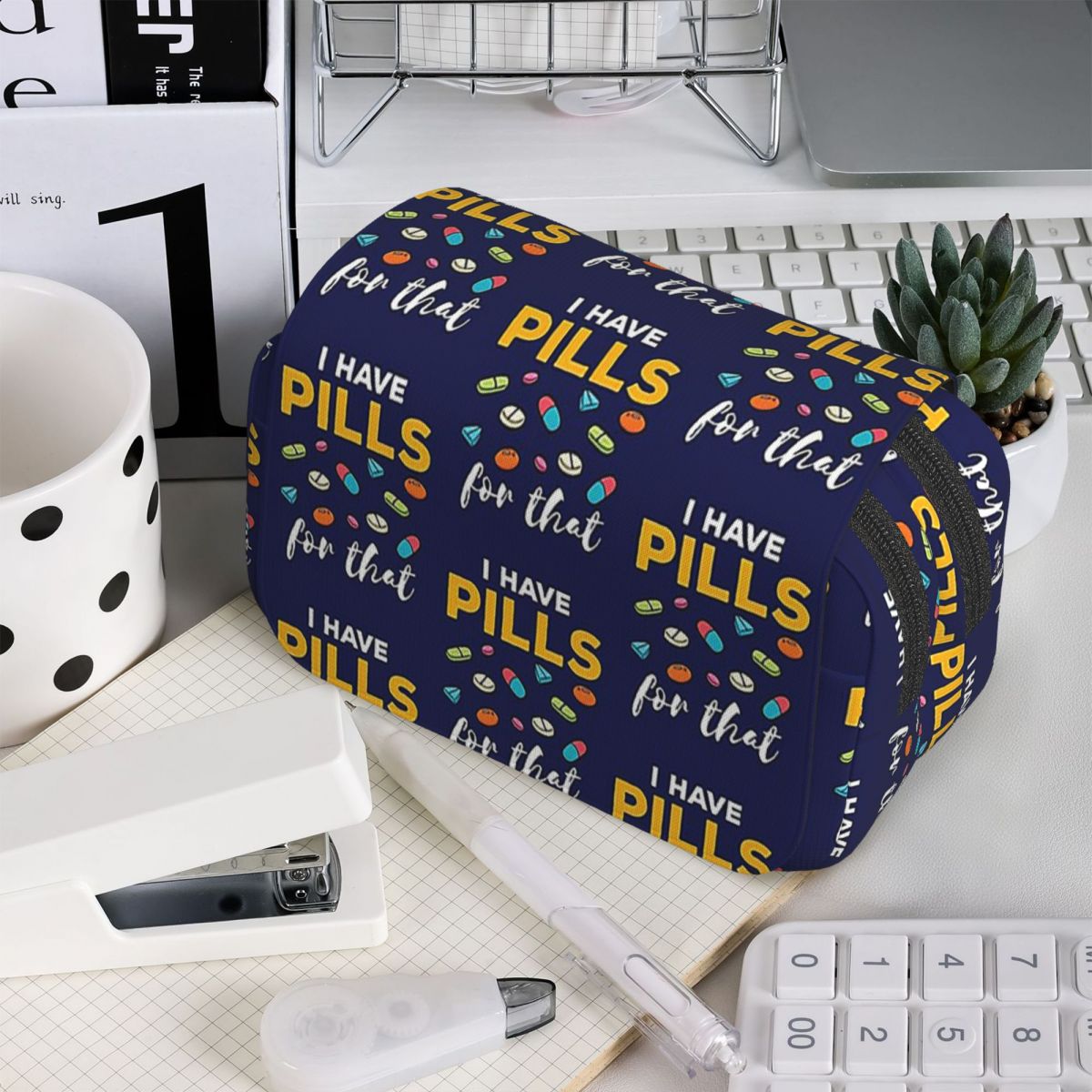 Estojo de Lápis com Estampa de - Office Tech Bag avaliação e preço