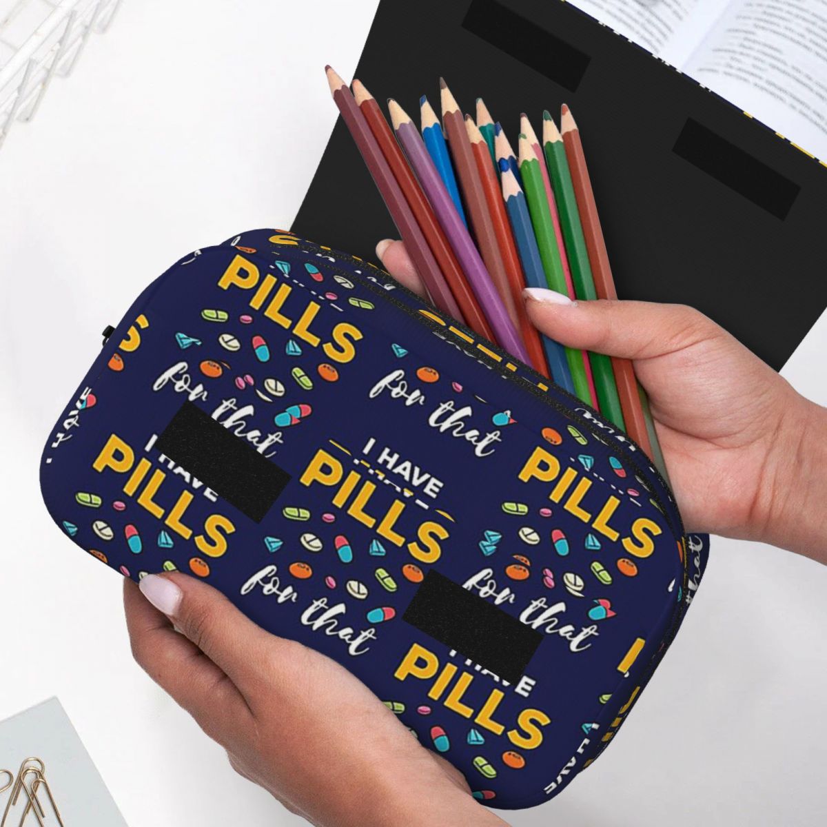 Estojo de Lápis com Estampa de - Office Tech Bag avaliação e preço