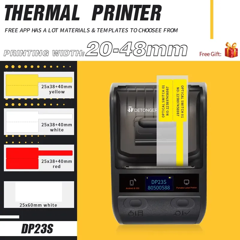 2026 Quente! Impressora Térmic - Label Printer Thermal avaliação e preço