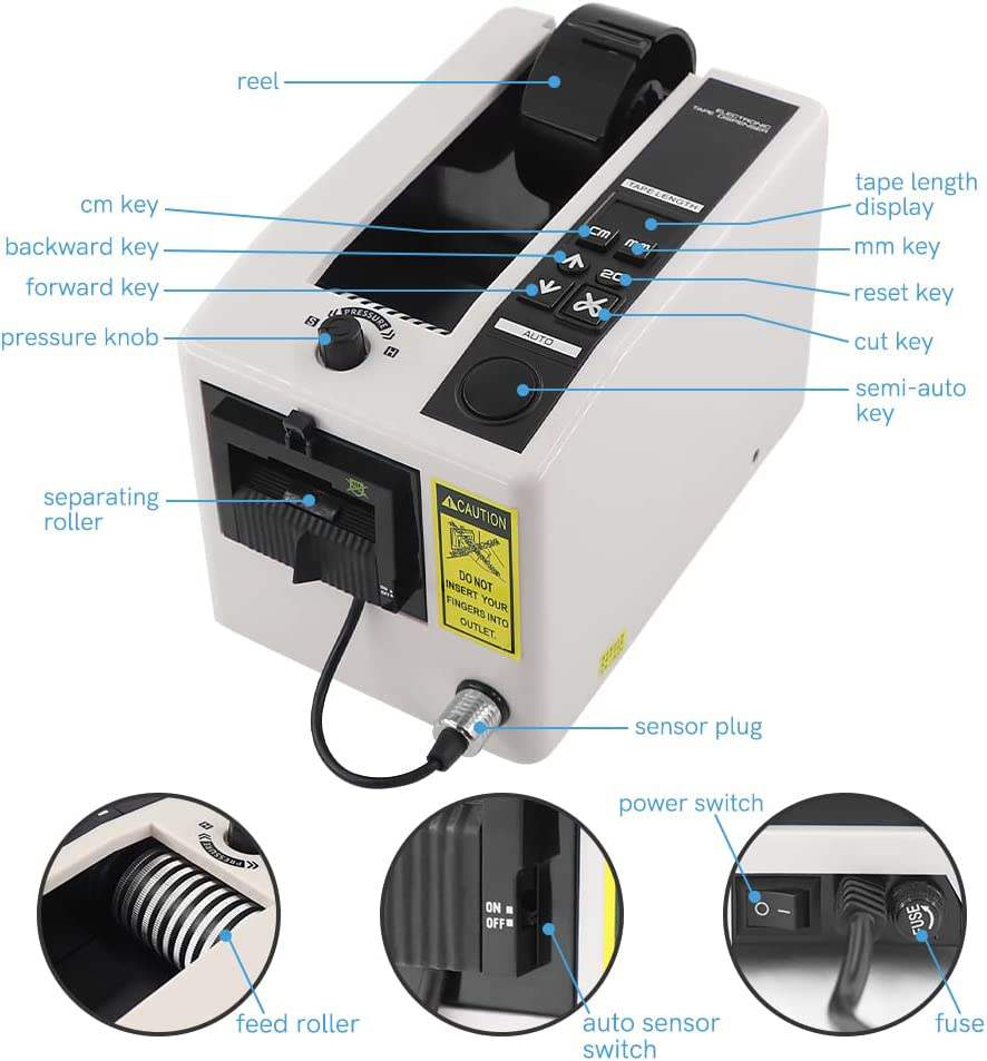 Dispensador automático de fita - Office Hi Tech avaliação e preço