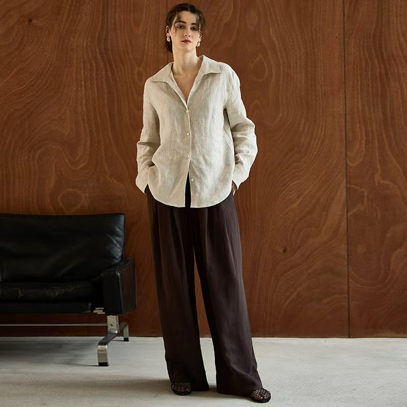 Camisa Feminina de Linho 100%  - Office High Tech avaliação e preço