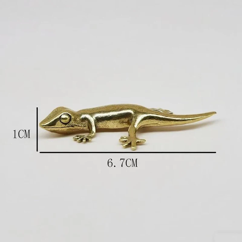 Feito à mão bronze retro gecko - Office Hi Tech avaliação e preço